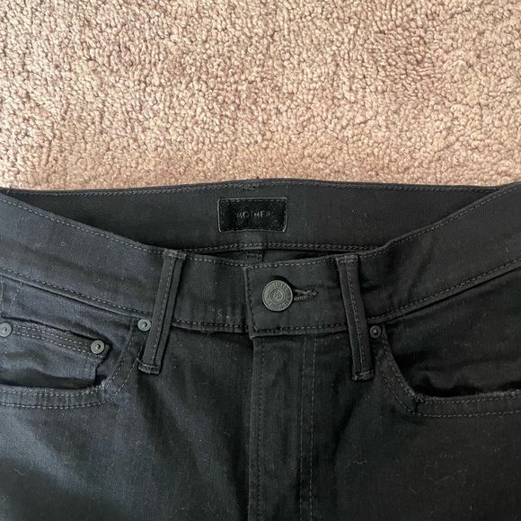 Mother Insider Crop Step Fray Guilty Racer Jeans size 24 - Picture 8 of 11